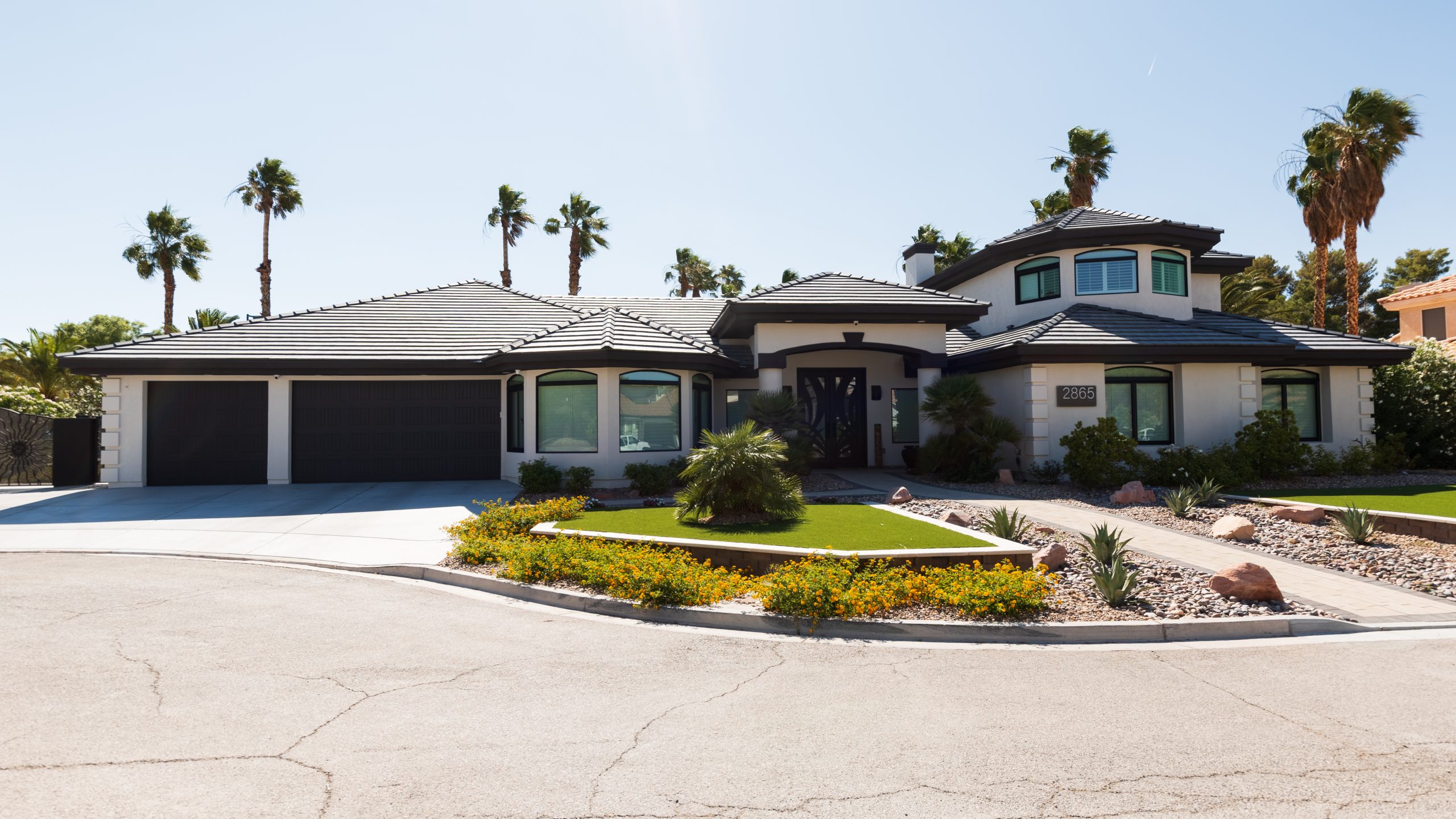 Front of a house